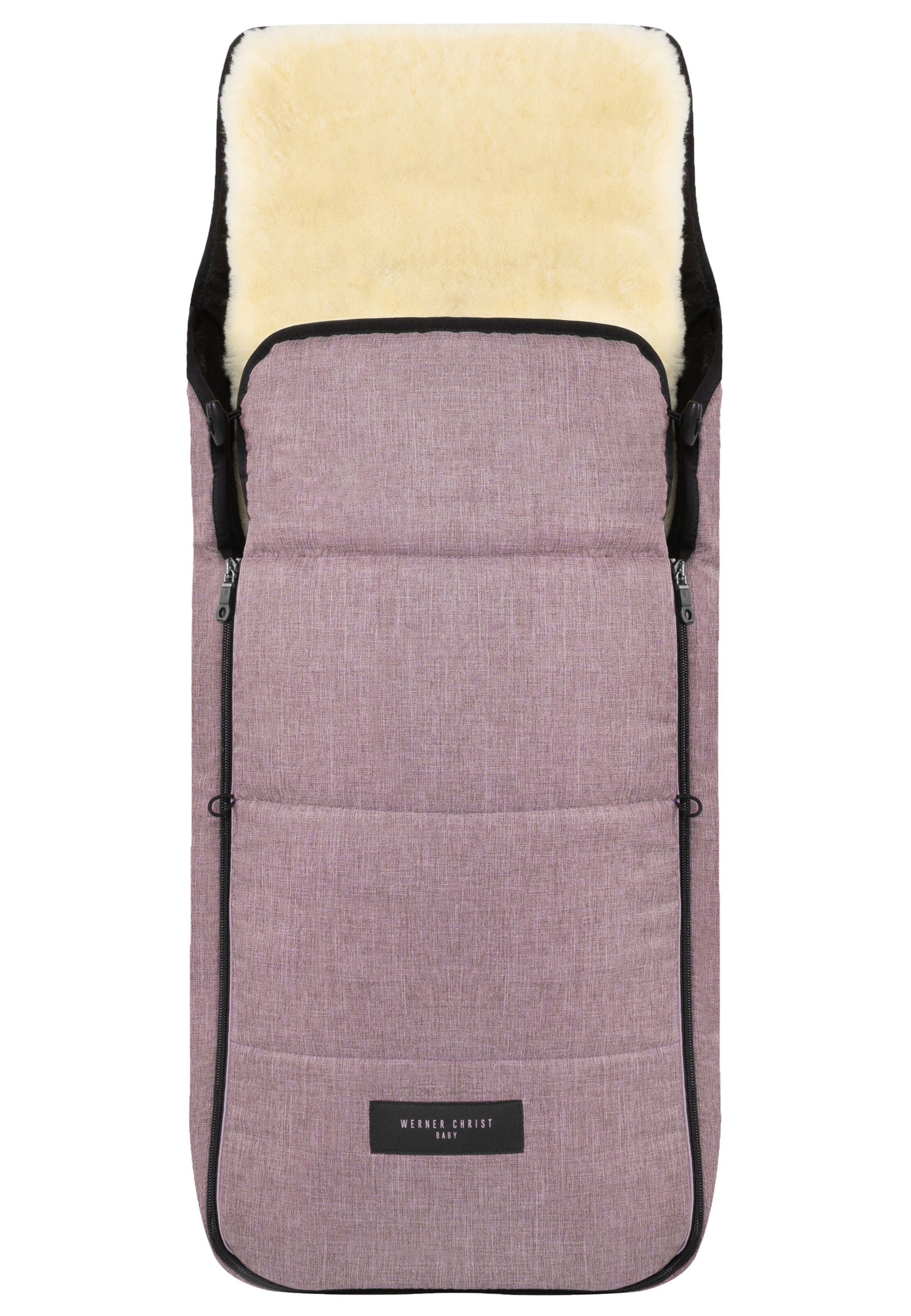 Werner Christ Baby Kinderwagen accessoires 'CORTINA' in Lila: voorkant