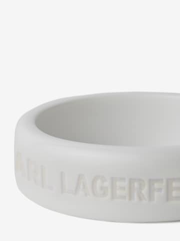 Karl Lagerfeld Armband 'Essential' i vit