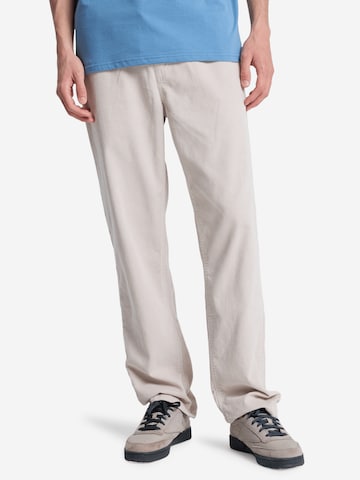 Pantalon 'Taxer' QUIKSILVER en blanc : devant