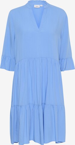 SAINT TROPEZ Jurk 'Eda' in Blauw: voorkant