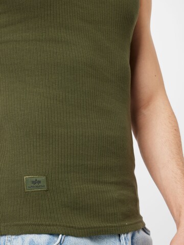 T-Shirt ALPHA INDUSTRIES en vert