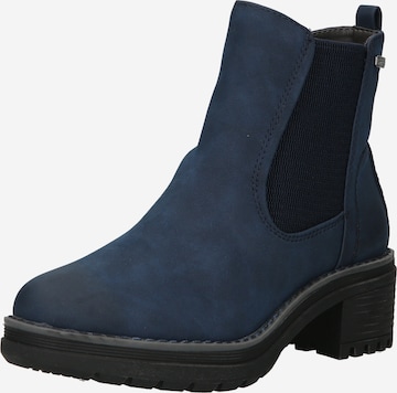 JANA Chelsea Boots in Blue: front