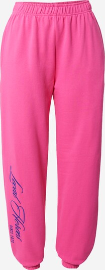 Pantaloni LOCAL HEROES pe bleumarin / roz neon, Vizualizare produs