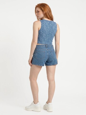 Alexa Dash Top in Blauw
