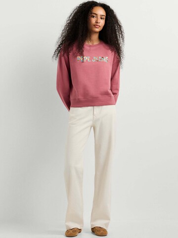 Pepe Jeans Sweatshirt ' CELESTE ' in Pink