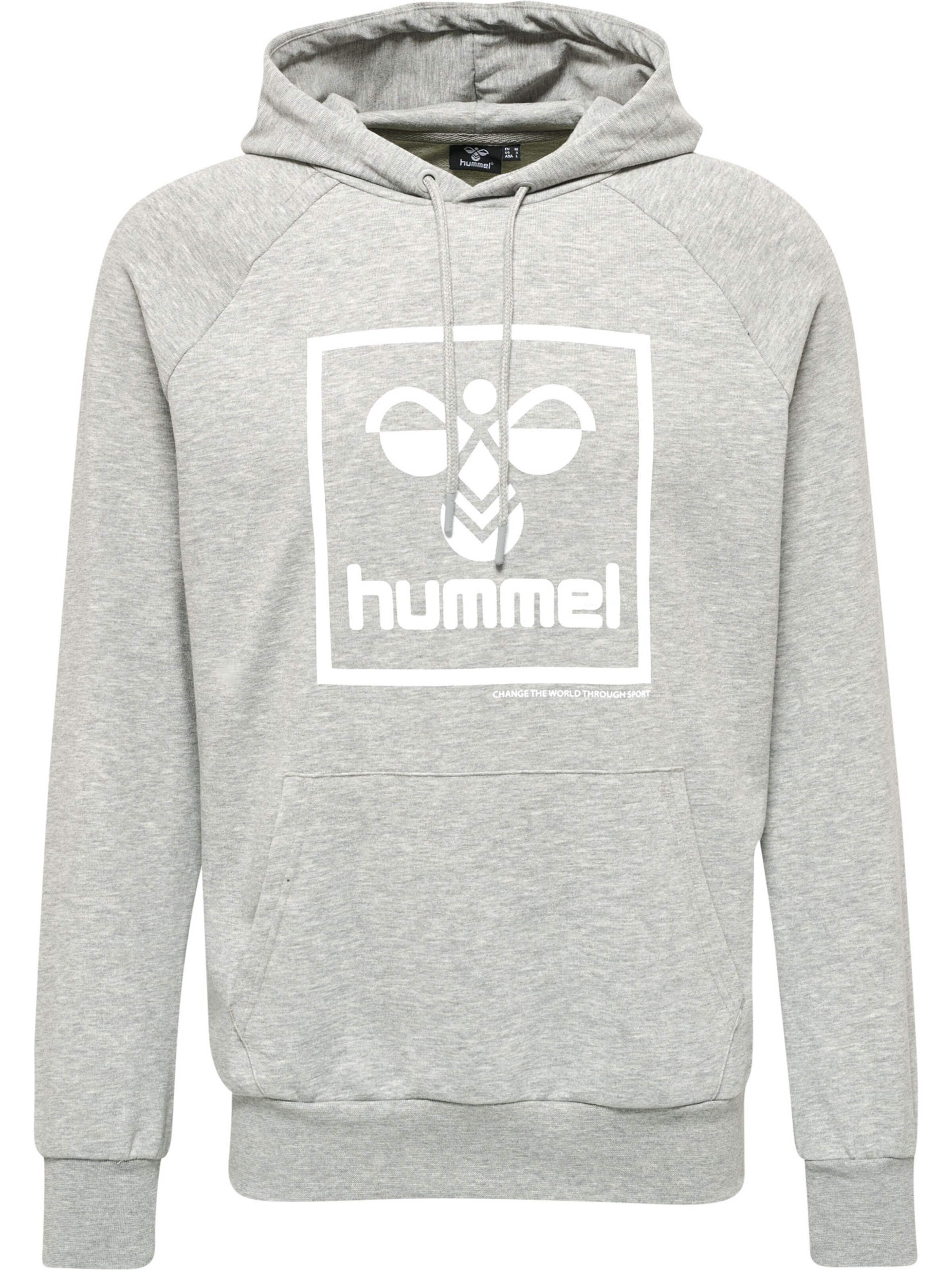 Hummel Sweatshirt in Grijs: voorkant