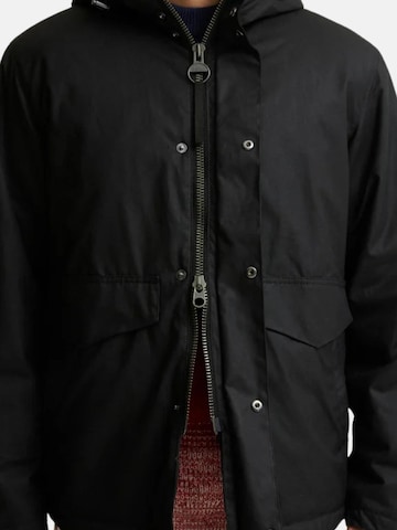 Barbour International - Chaqueta de invierno 'BARBOUR INTERNATIONAL EVERRETT WAX  JACKET GIUBBINO' en negro