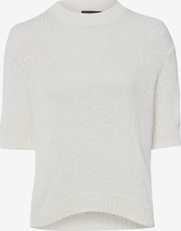 Pull-over Franco Callegari en blanc : devant