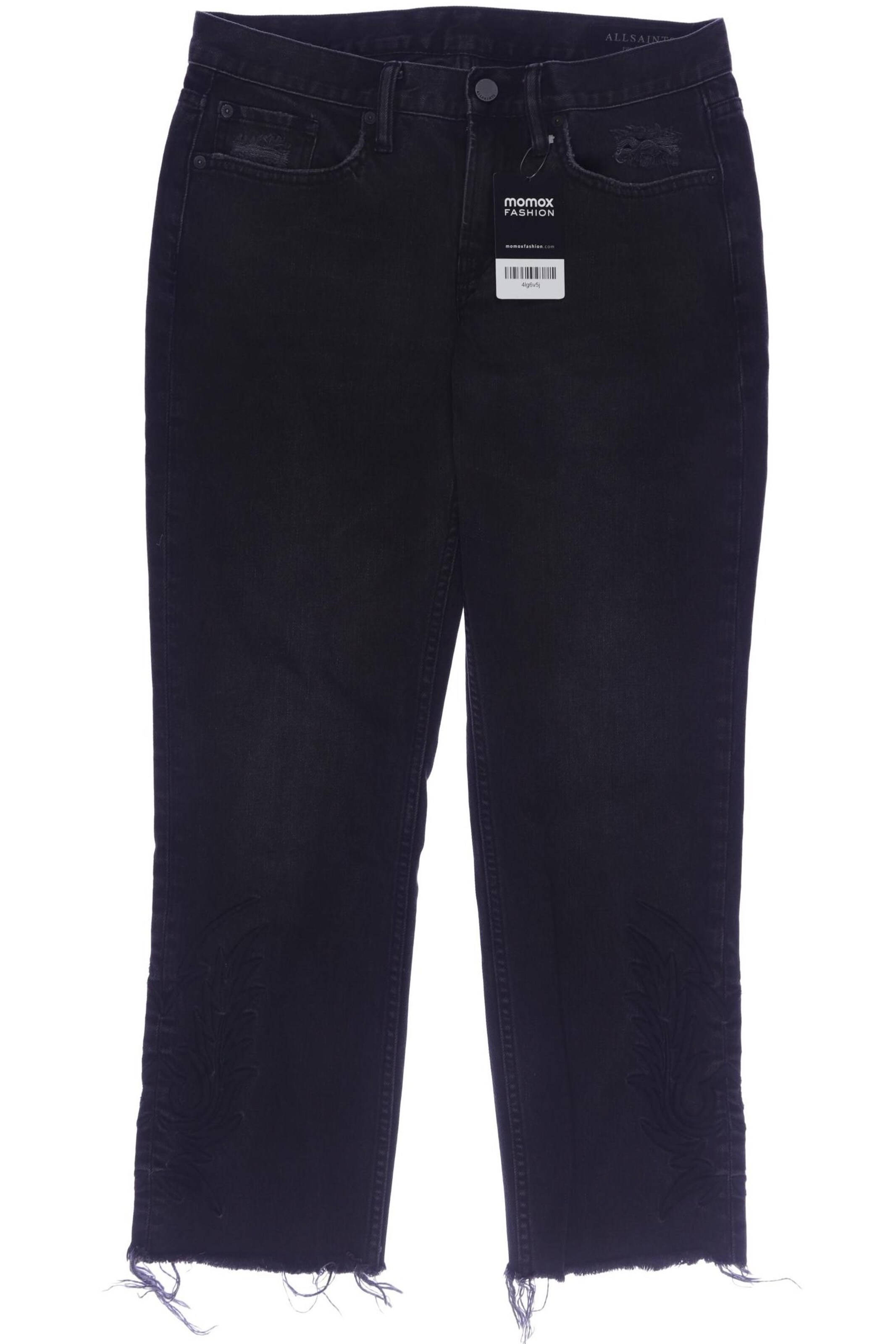 AllSaints Jeans 27 in Schwarz: Vorderseite