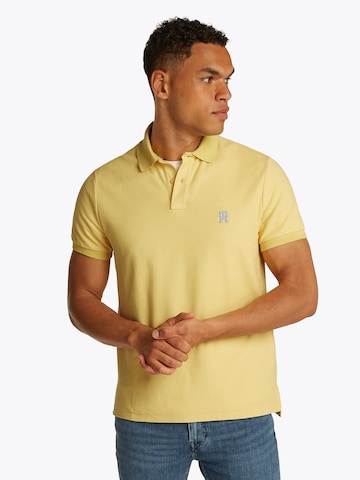 T-Shirt TOMMY HILFIGER en jaune : devant