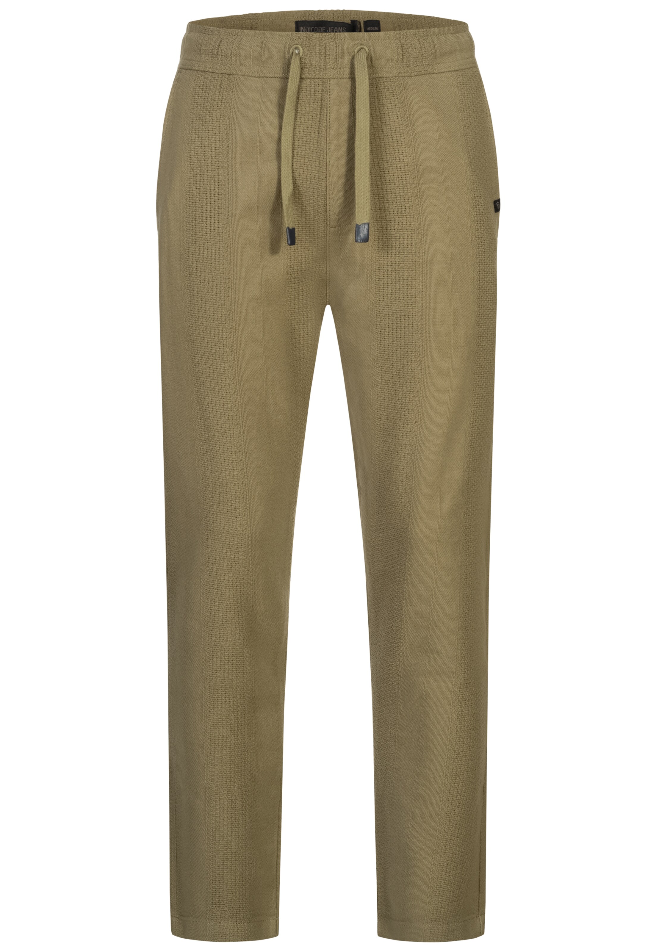 INDICODE JEANS Hose 'Indie' in Grün: Vorderseite