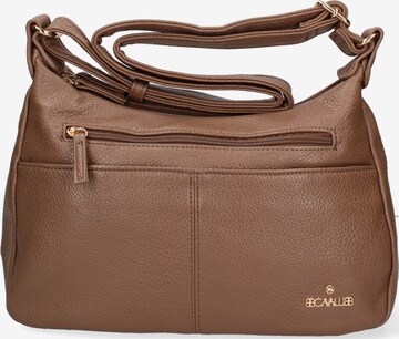 Borsa a spalla 'Borsa a Tracolla Donna Ecopelle con Zip e Tasche Multiple - B Cavalli' di B. Cavalli in grigio: frontale