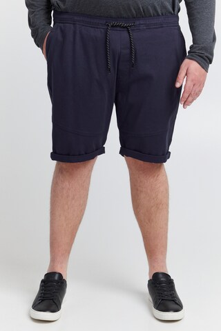 !Solid Regular Chino Pants 'Henk' in Blue: front