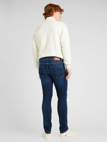 BOSS Black Slimfit Jeans 'Delaware' in Blauw