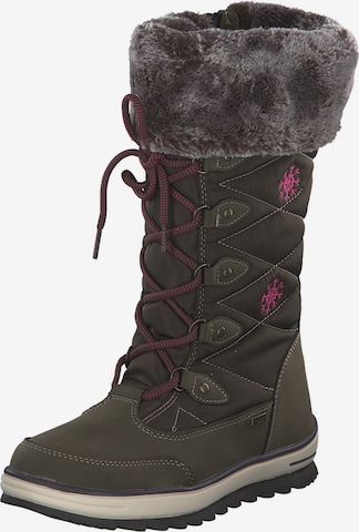 TOM TAILOR Snow Boots '4270210' in Green: front