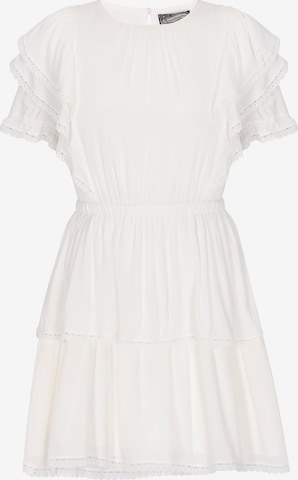 DreiMaster Vintage - Vestido em branco: frente