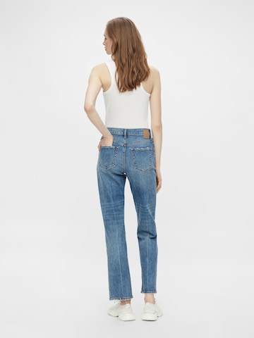 PIECES Boot cut Jeans 'Elan' in Blue