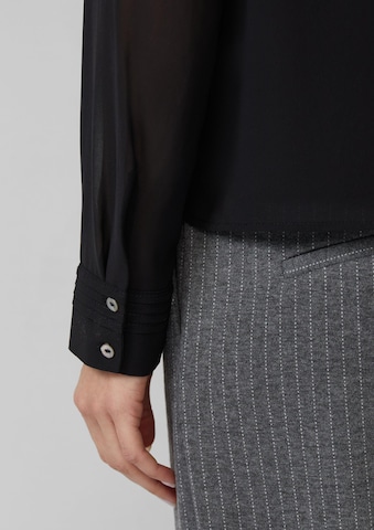 s.Oliver Blouse in Zwart