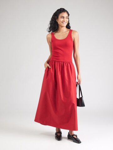 & Other Stories Dress in Red: front