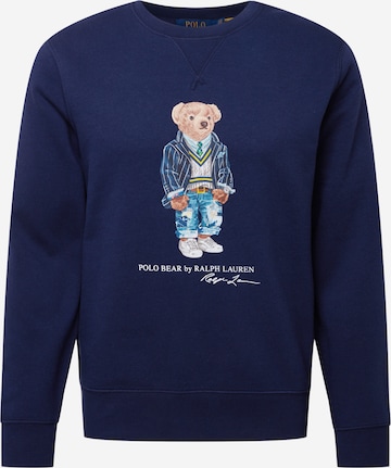 Polo Ralph Lauren Sweatshirt in Blau: predná strana