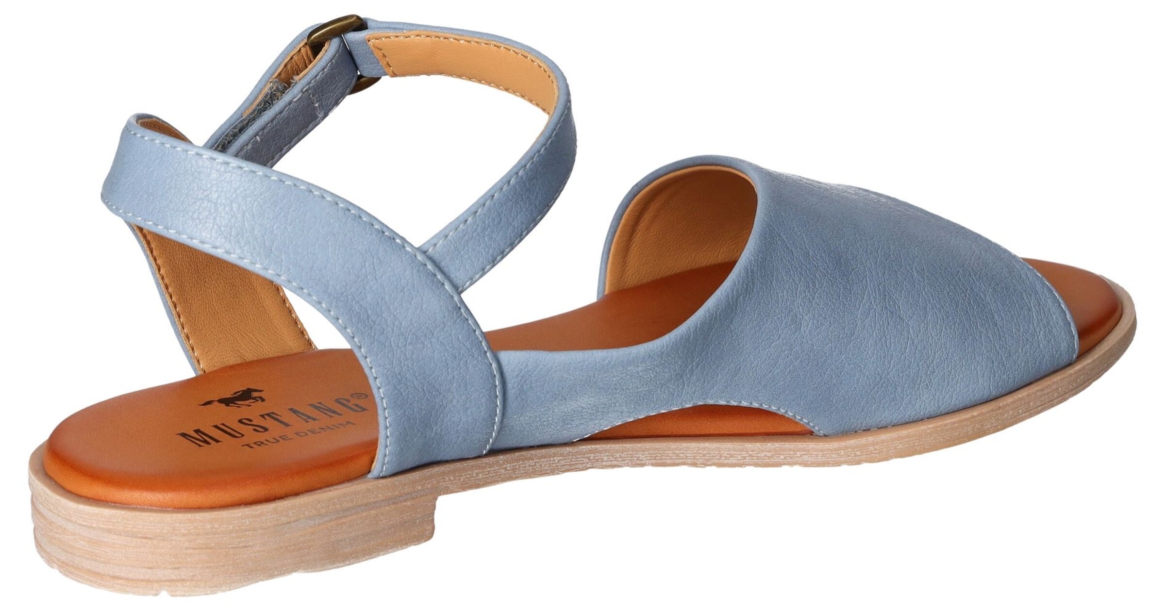 MUSTANG Sandale in Blau