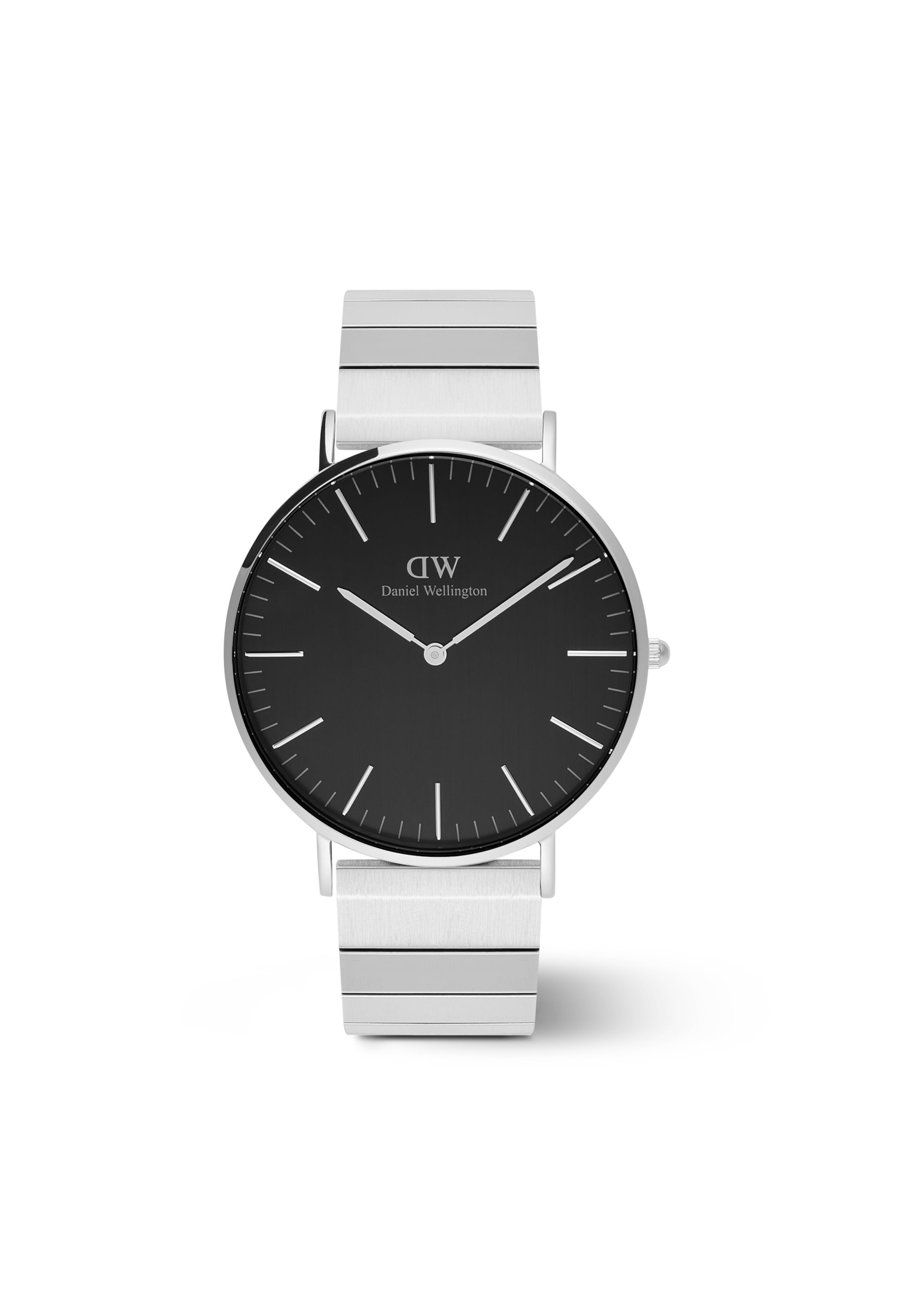 Daniel Wellington Analogt ur ' CLASSIC PIANO ' i sølv: forside