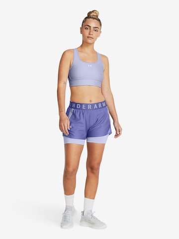 UNDER ARMOUR Regular Sporthose 'Play Up' in Lila