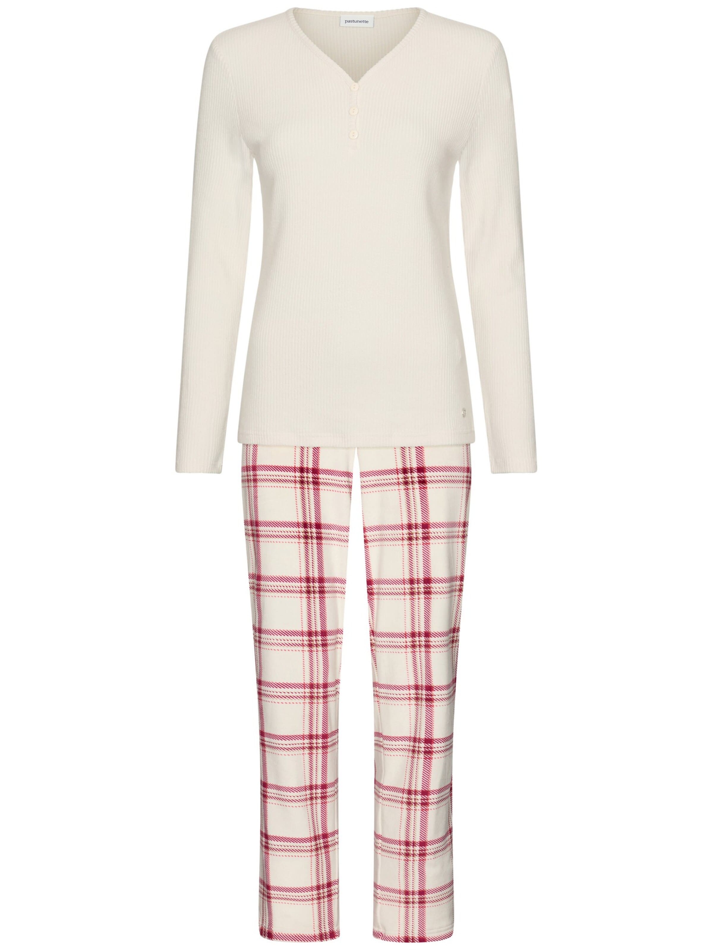 Pastunette Pyjama‌‌‌‌‌ in Beige: Vorderseite