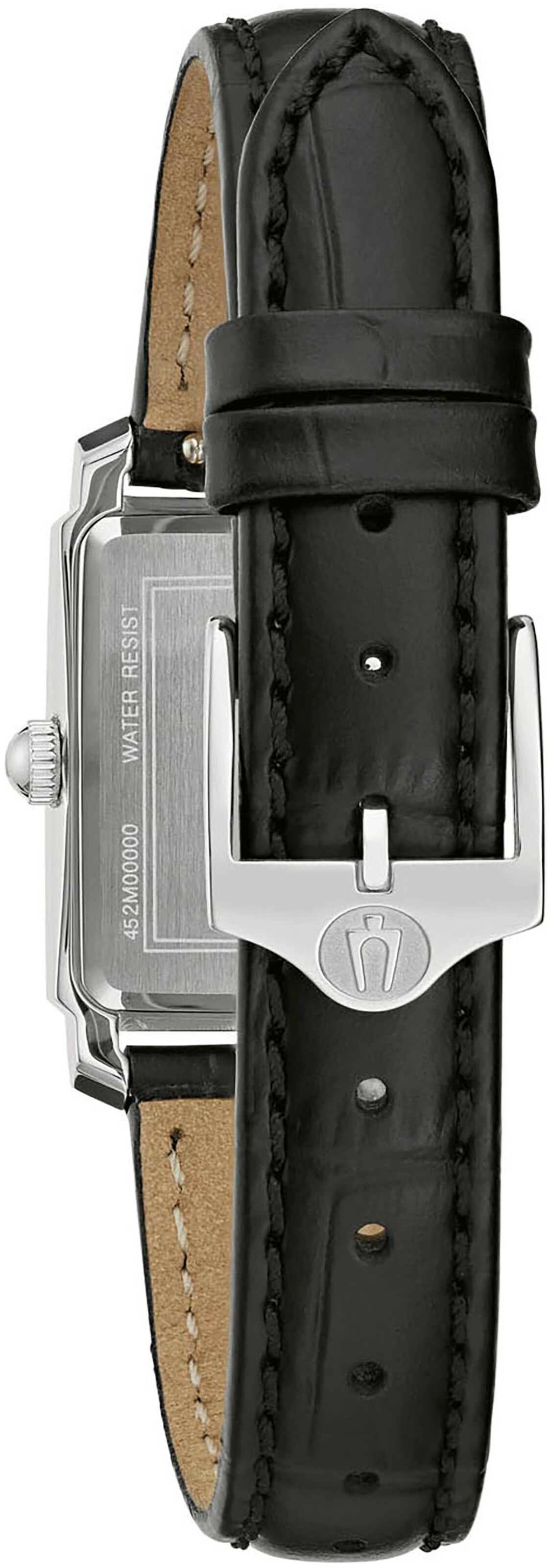Bulova Analoguhr in Schwarz