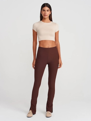 Dilvin Slimfit Leggings in Bruin