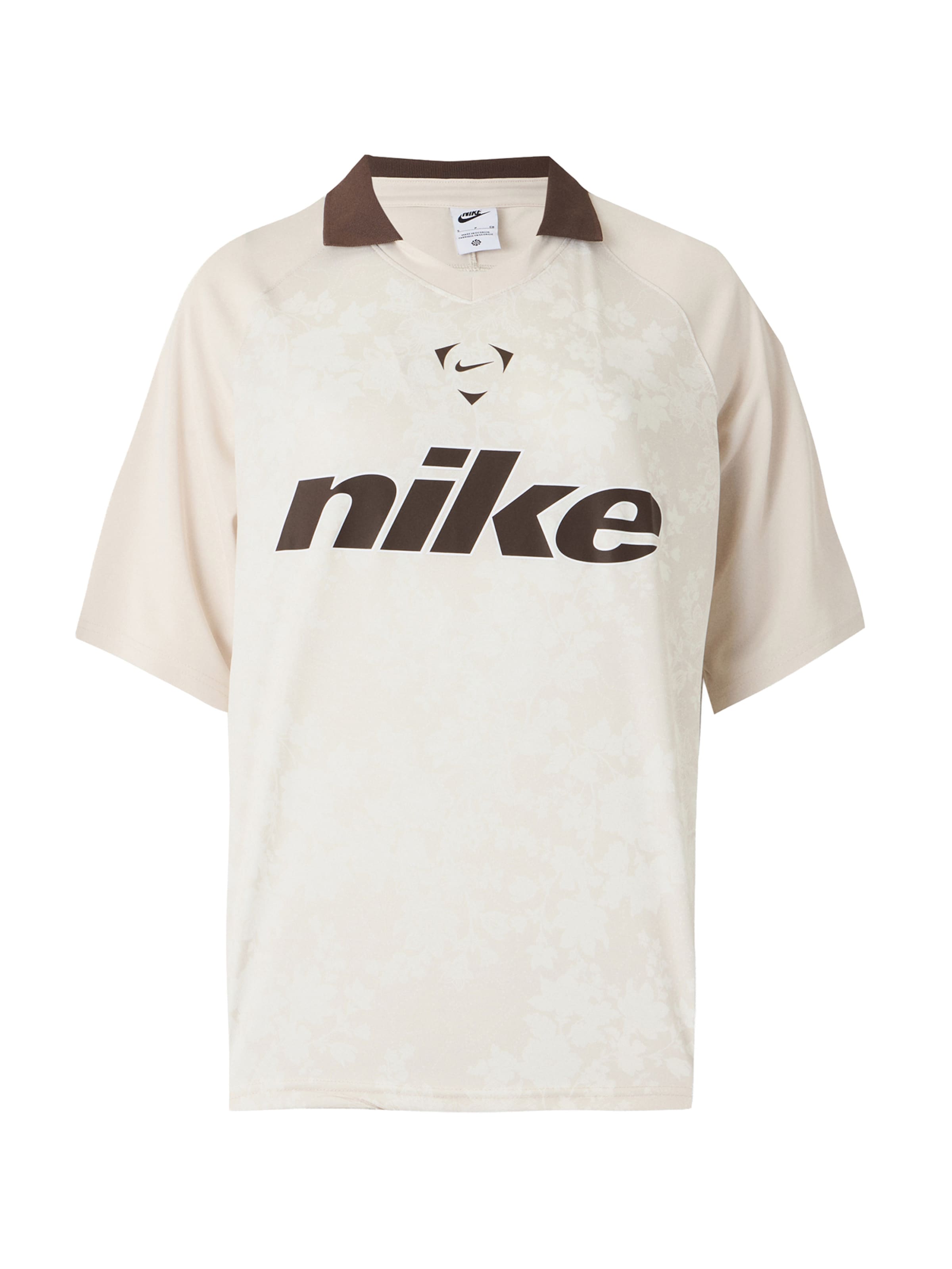 Nike Sportswear Majica | rjava barva: sprednja stran