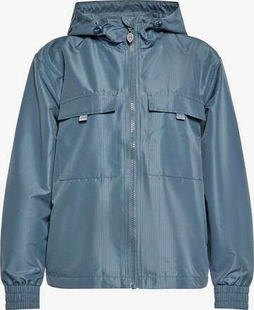 myMo ATHLSR Between-Season Jacket in Blue: front