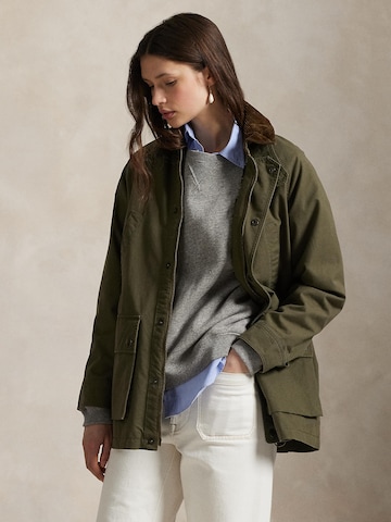 Polo Ralph Lauren Prehodna jakna | zelena barva: sprednja stran