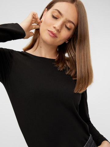 PIECES Shirt 'Sirene' in Schwarz