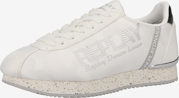 REPLAY Sneakers in White: front