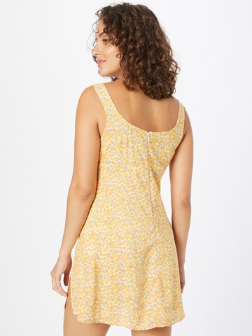 Motel Summer Dress 'Mehra' in Yellow