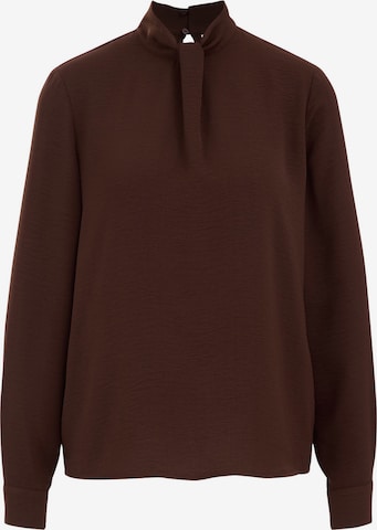 Chemisier WE Fashion en marron : devant