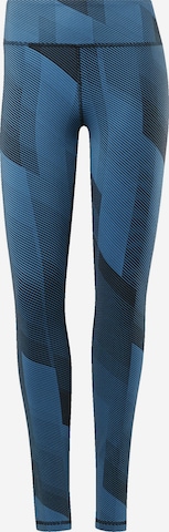 Reebok Skinny Sporthose 'Lux Tight 2.0' in Blau: predná strana