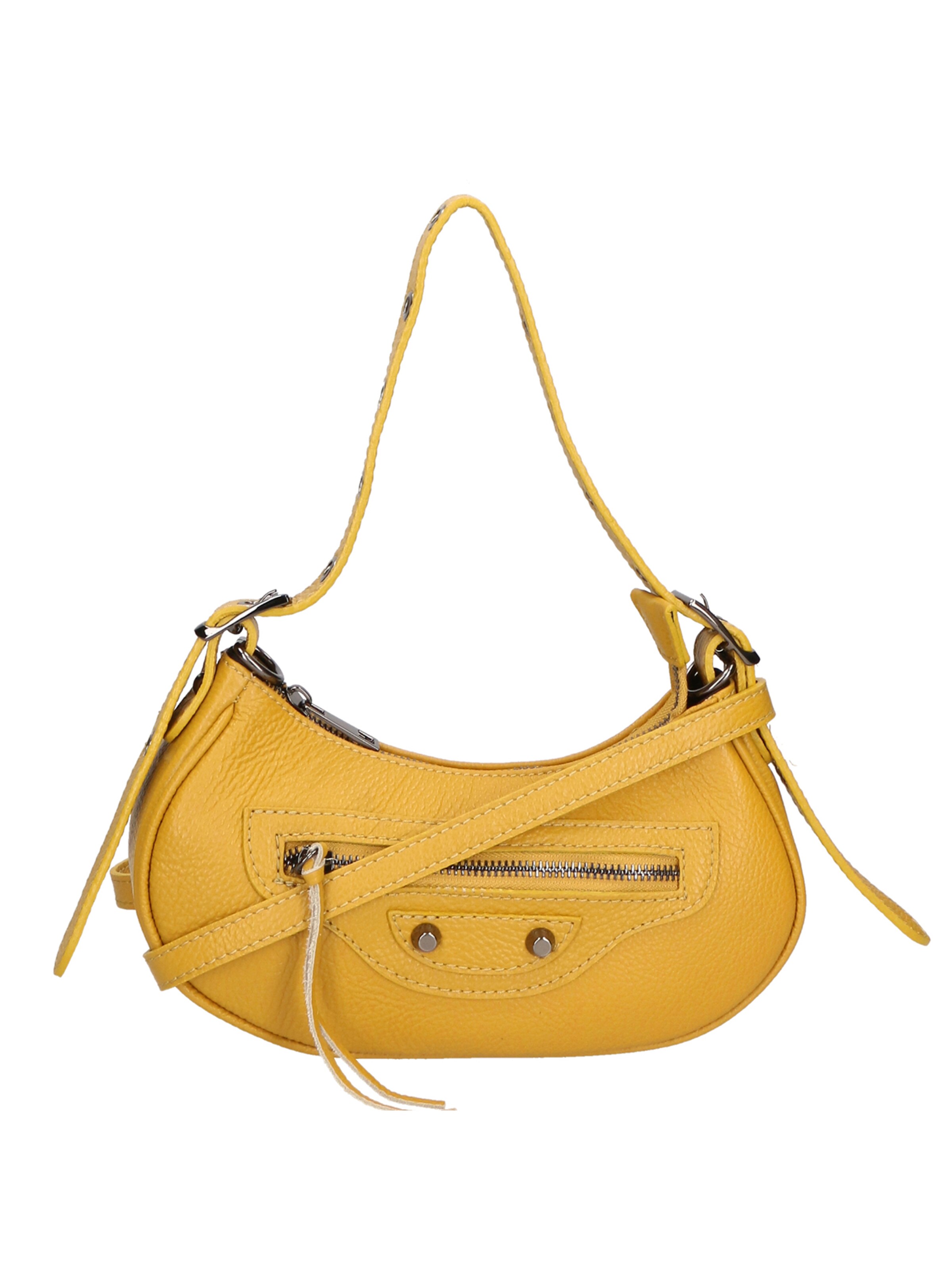 Borsa a mano di Gave Lux in giallo: frontale