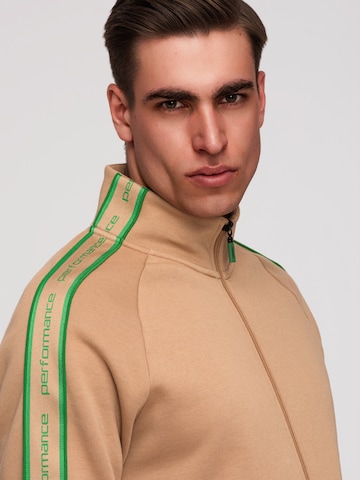 Sweat-shirt Ombre en marron