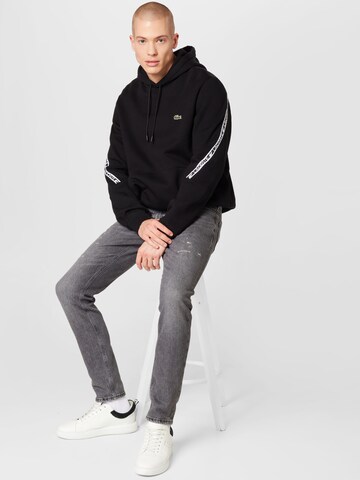 LACOSTE Sweatshirt in Schwarz