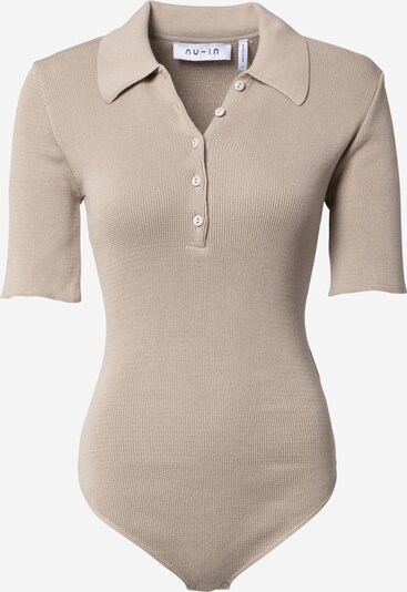 Body a maglietta NU-IN di colore beige, Visualizzazione prodotti