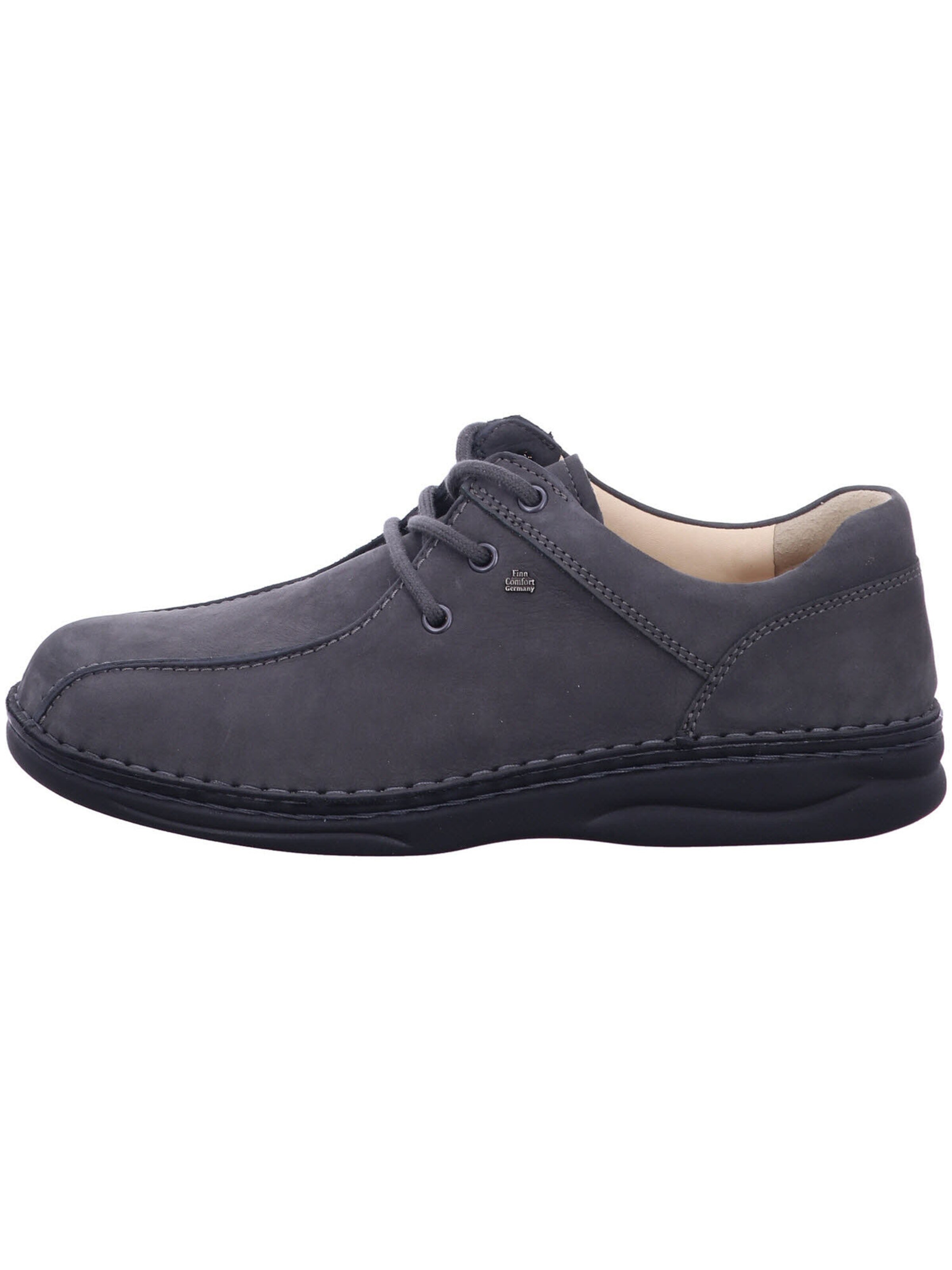 Finn Comfort Schnürschuh 'Norfolk' in Grau