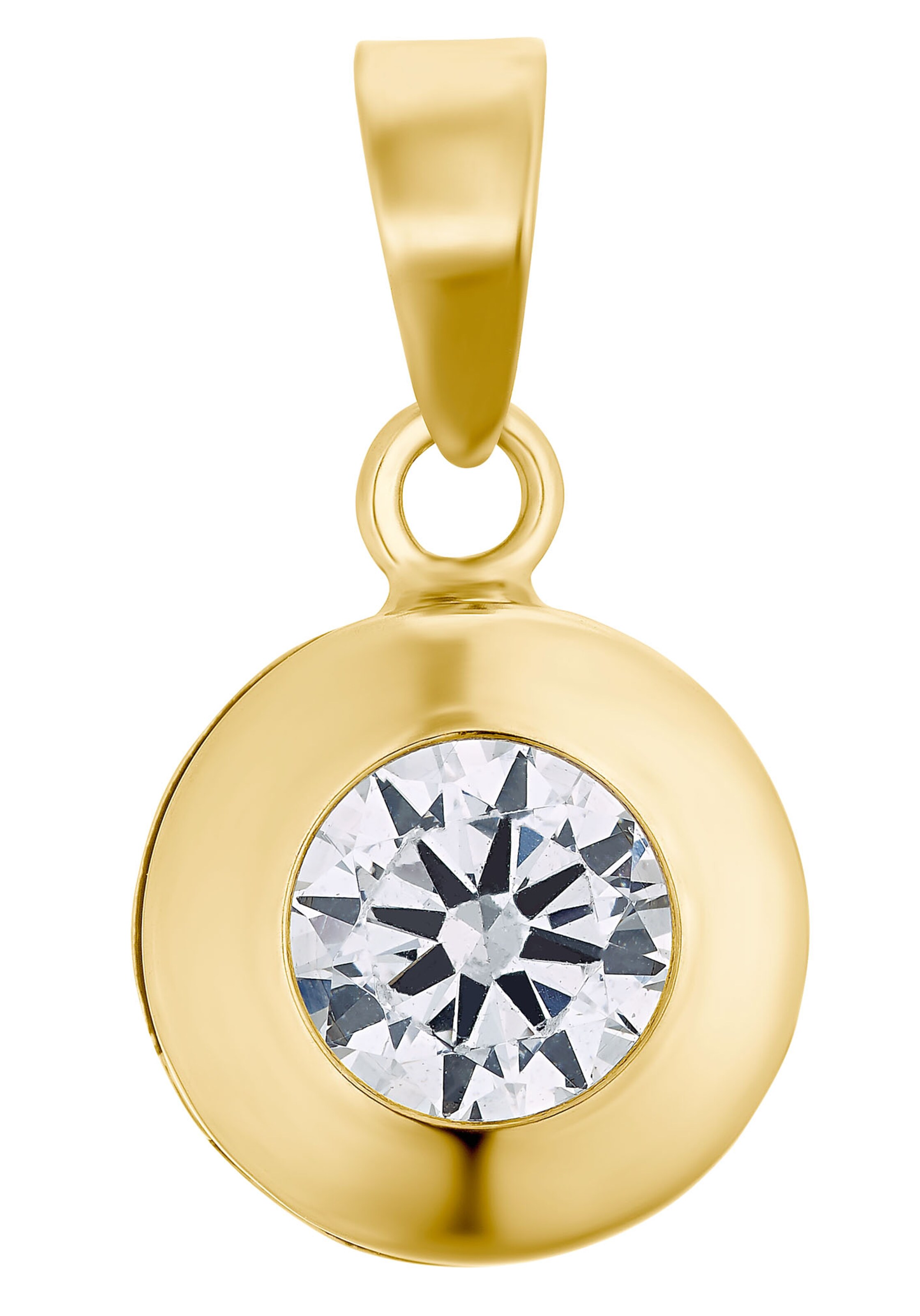 AMOR Anhänger in Gold: Vorderseite