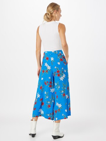 Koton Wide Leg Hose in Blau