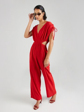 VILA Jumpsuit 'ASTA' in Red