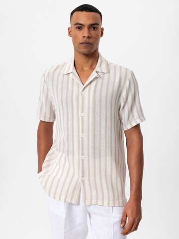 Antioch Regular fit Overhemd in Wit: voorkant