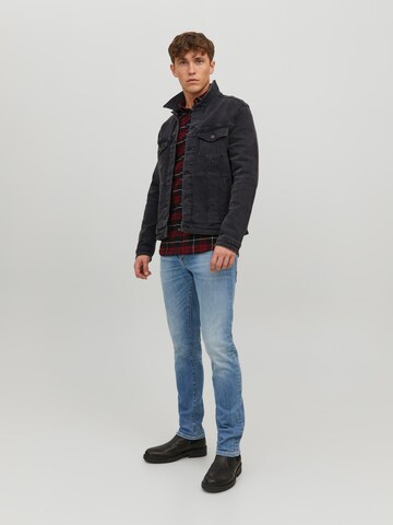 JACK & JONES Between-Season Jacket 'Alvin' in Black