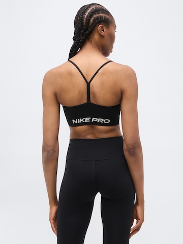 Bustino Reggiseno sportivo 'Pro' di NIKE in nero