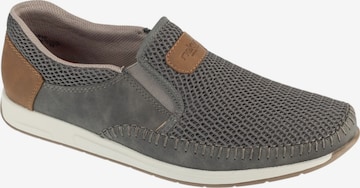 Chaussure basse '11954' Rieker en gris : devant